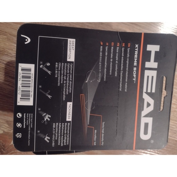 Lot Of 3 HEAD Xtreme Soft Red Racquet Over grip Tennis Racquet Grip Tape - Picture 2 of 2